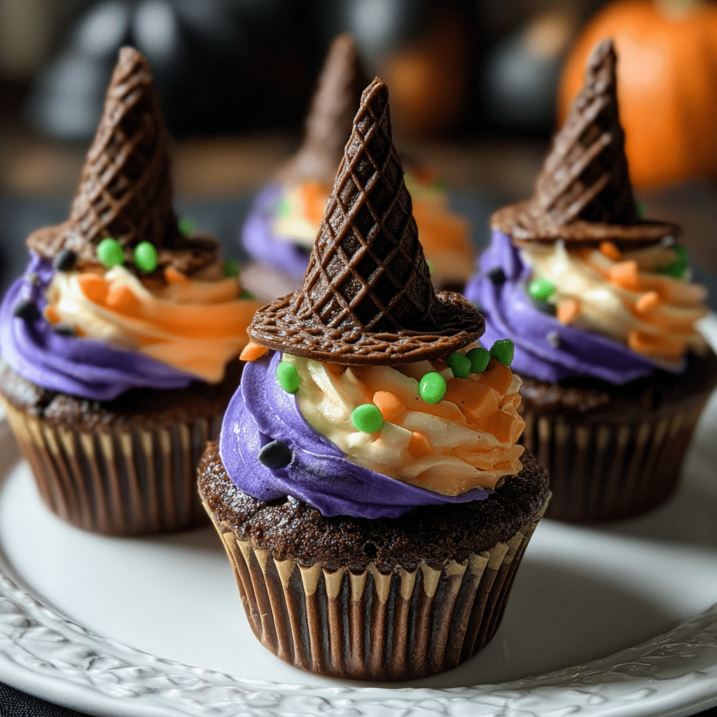 Witch Hat Cupcakes