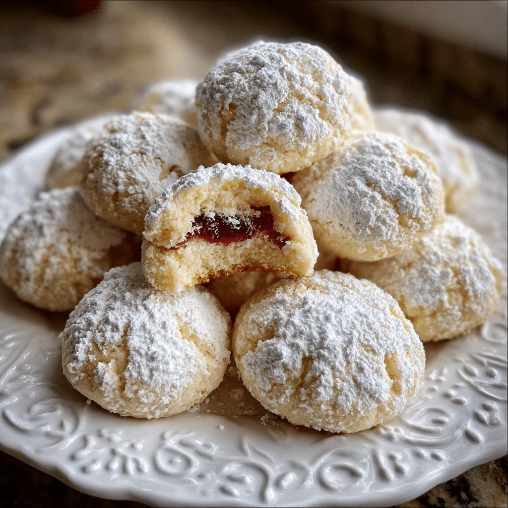 Almond Snow Cookies