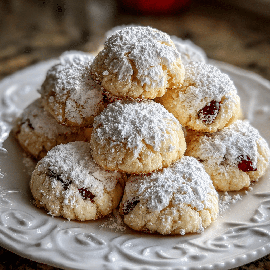 Almond Snow Cookies