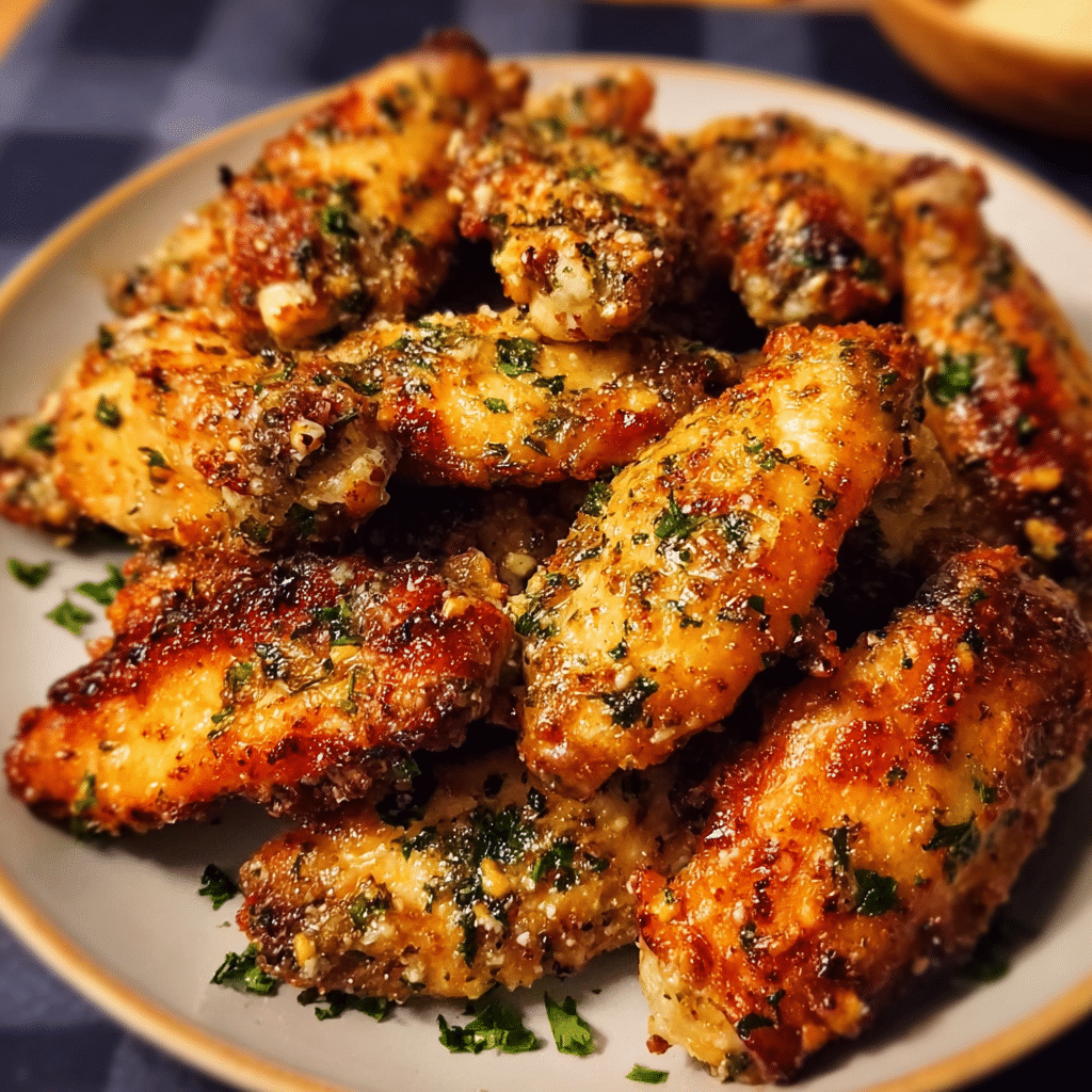 Garlic Parmesan Wings