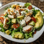 Avocado Chicken Protein Salad