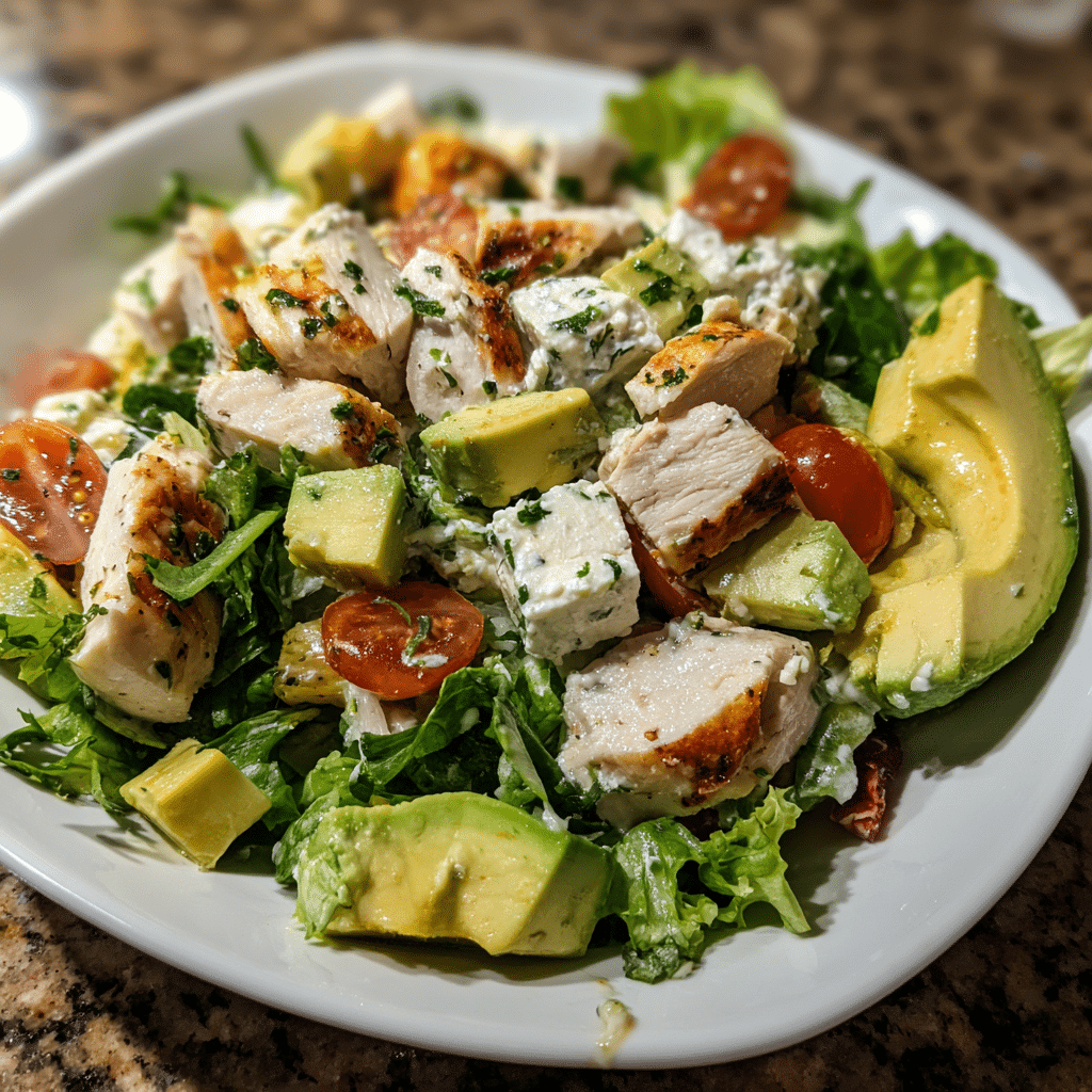 Avocado Chicken Protein Salad