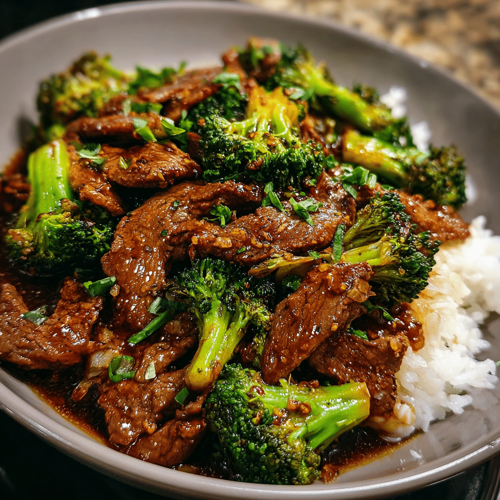 Chinese Beef and Broccoli