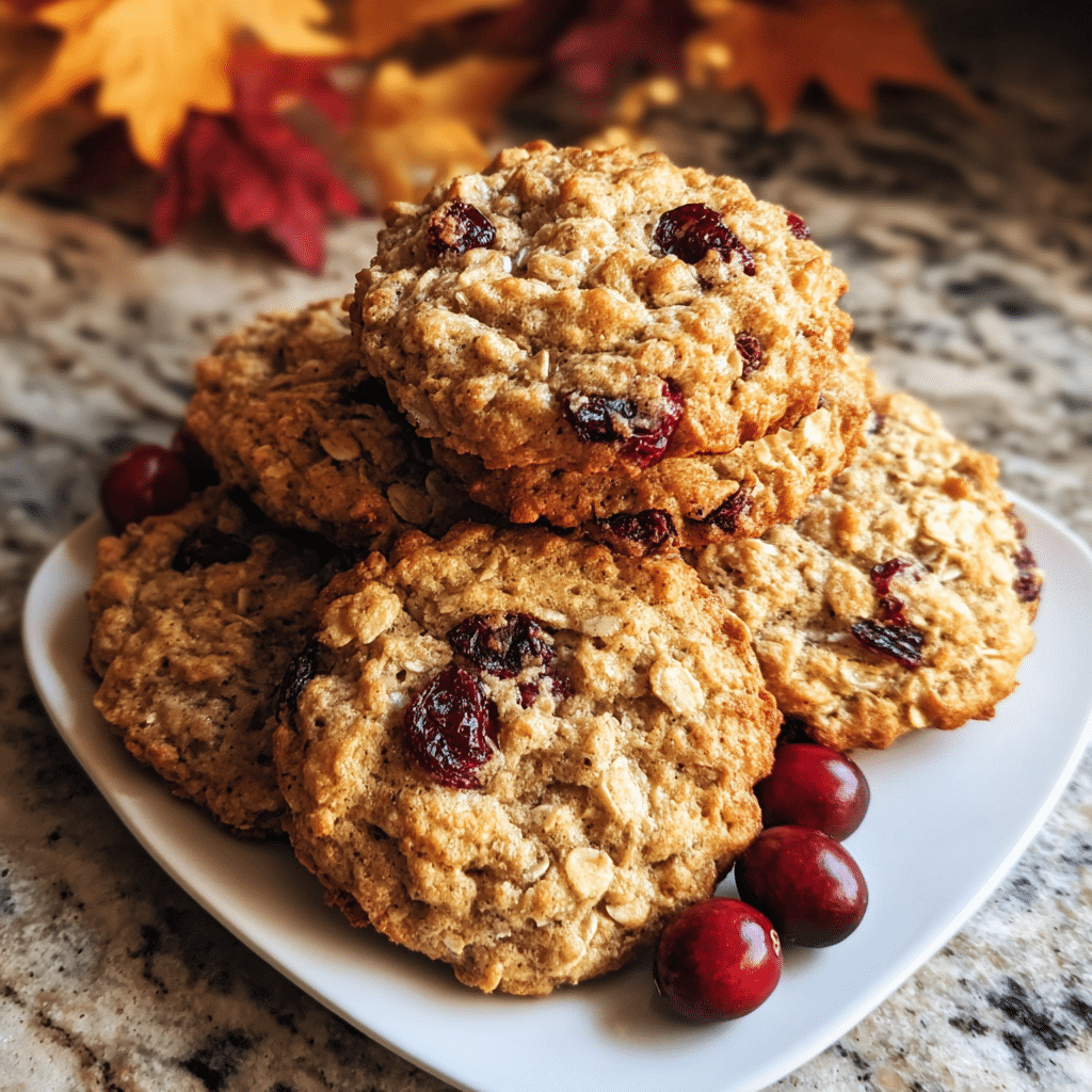 Cranberry Oatmeal Cookies