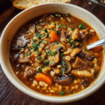 Beef Mushroom Barley Soup: Cozy Comfort in Every Spoonful