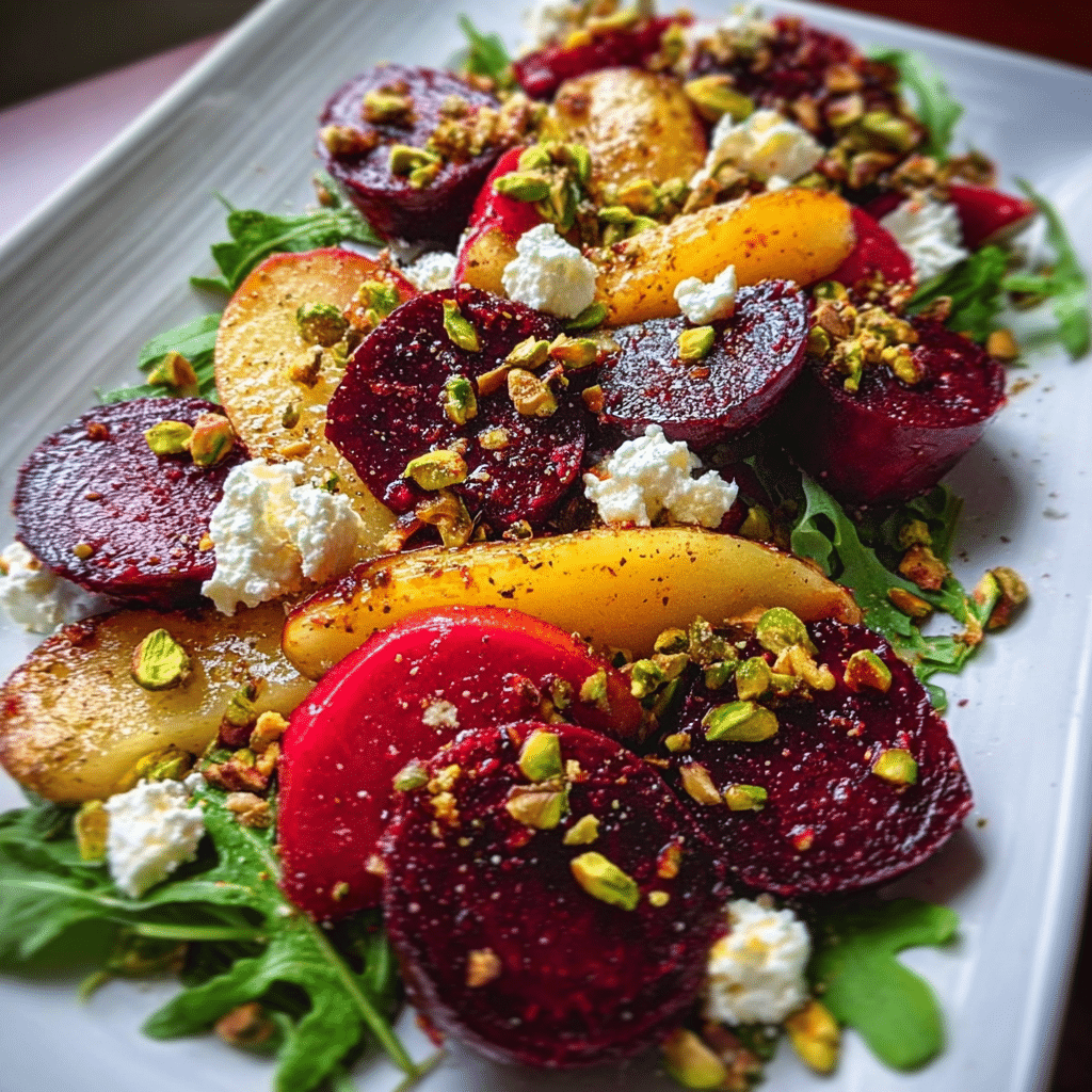 Festive Roasted Beet Salad: A Holiday Flavor Explosion