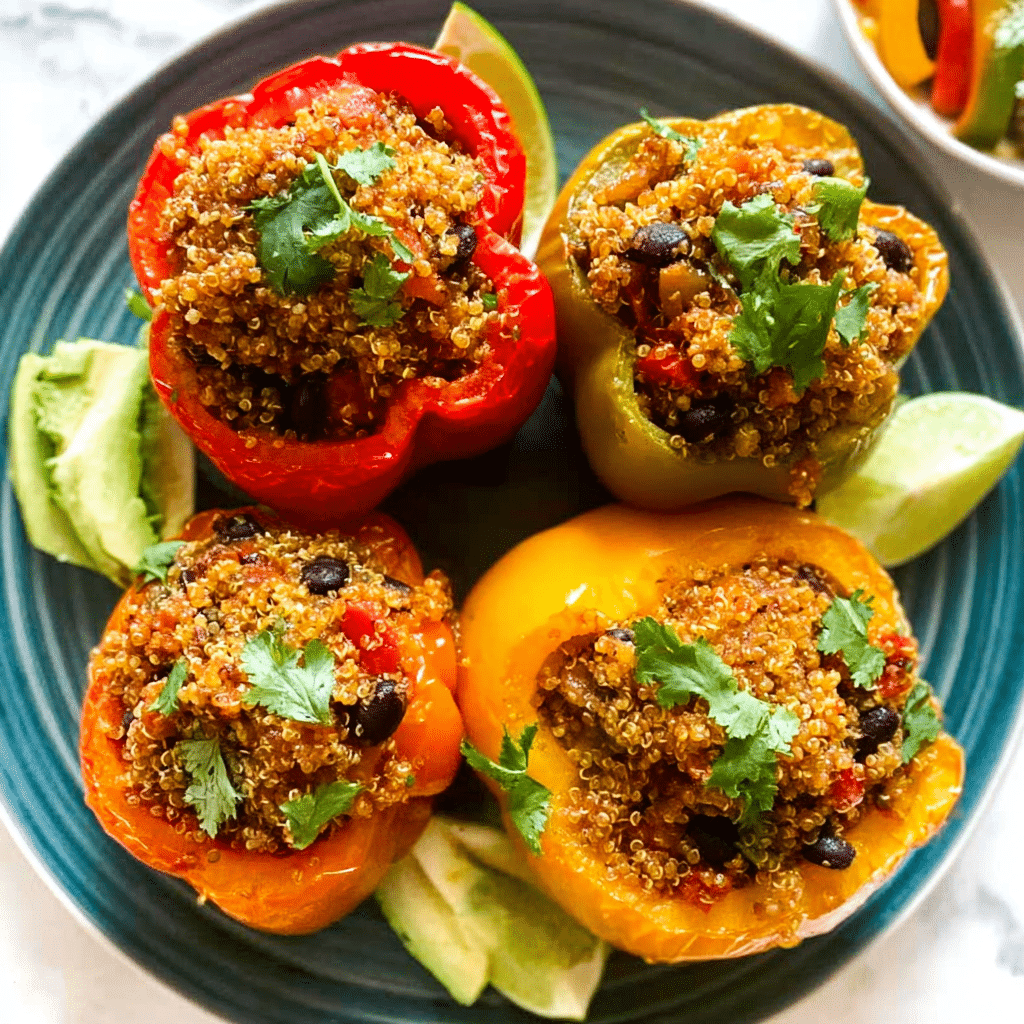 Quinoa Stuffed Peppers: Easy, Healthy Dinner Magic!