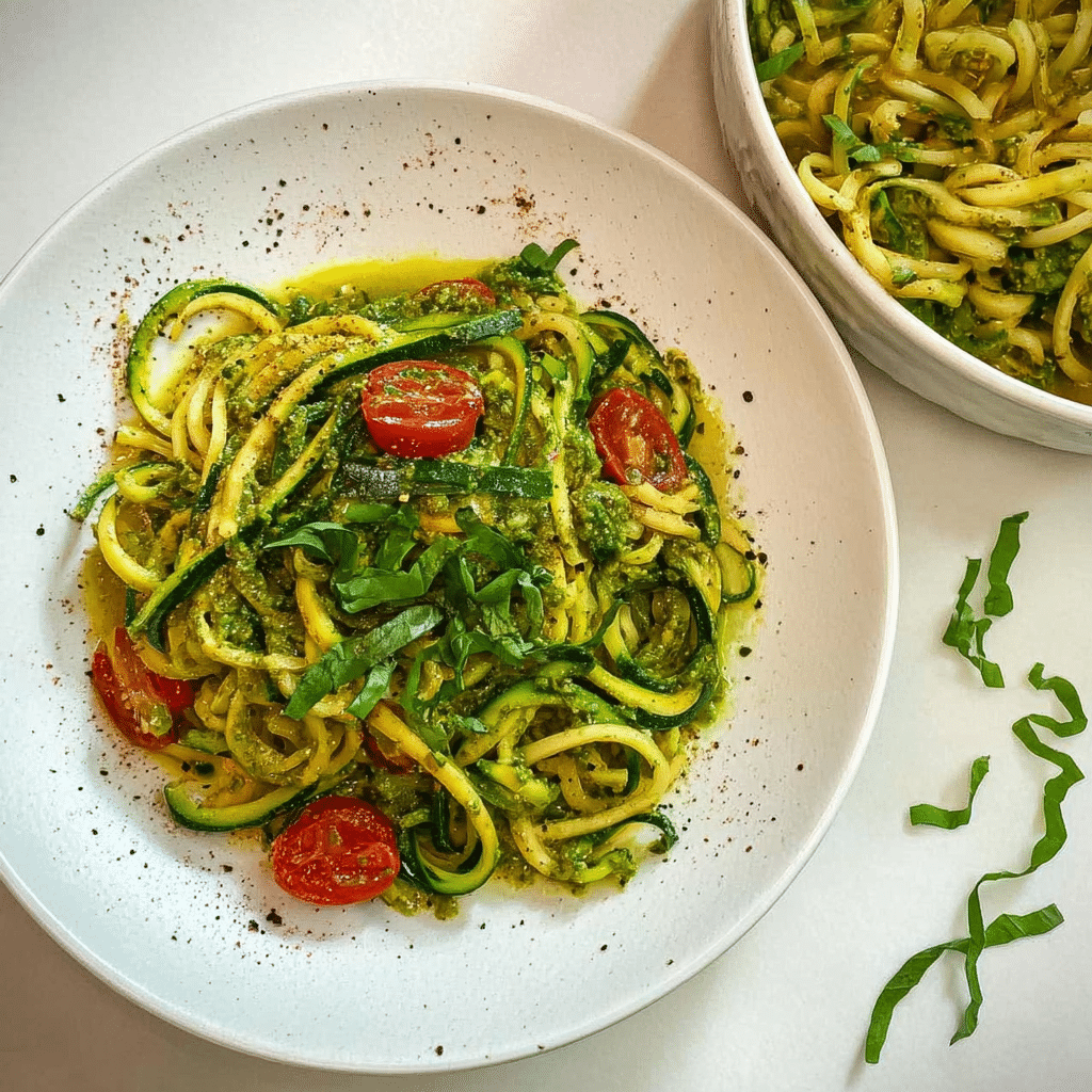Best Zucchini Noodles with Pesto: Quick and Tasty Meal