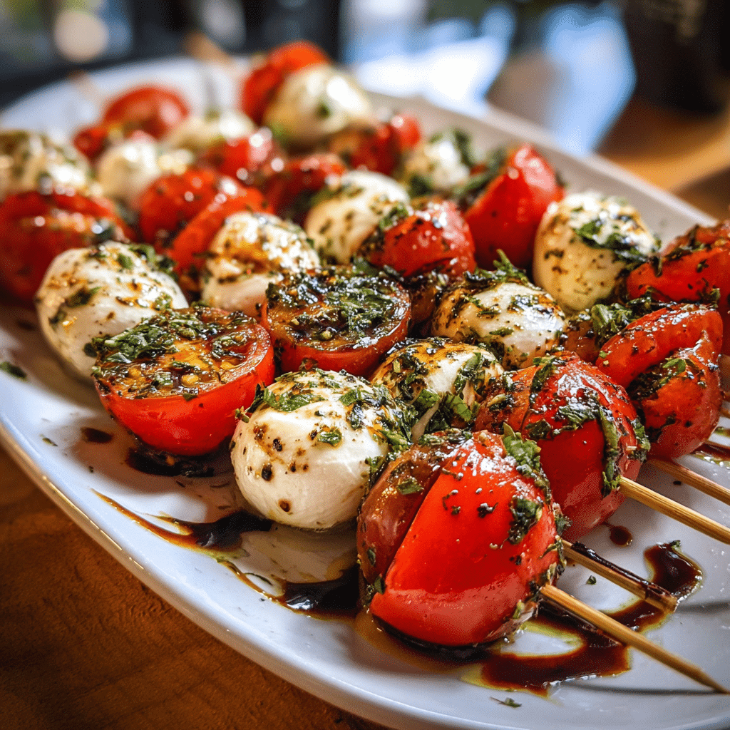 Caprese Salad Skewers: 5 Stunning Summer Party Bites