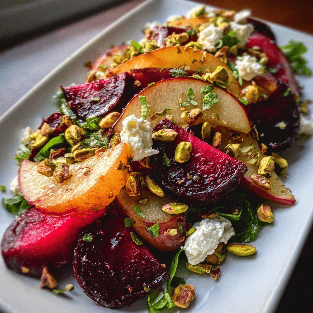 Festive Roasted Beet Salad: A Holiday Flavor Explosion