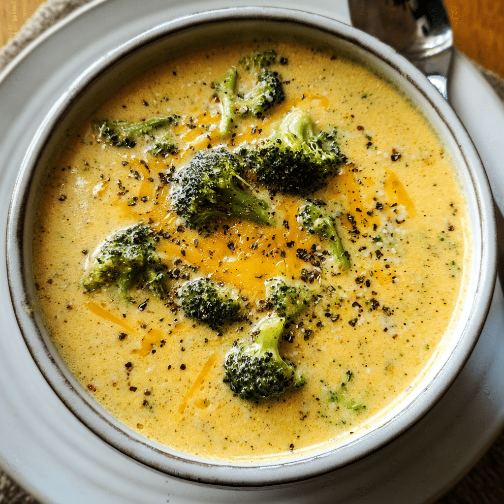  Broccoli Cheese Soup