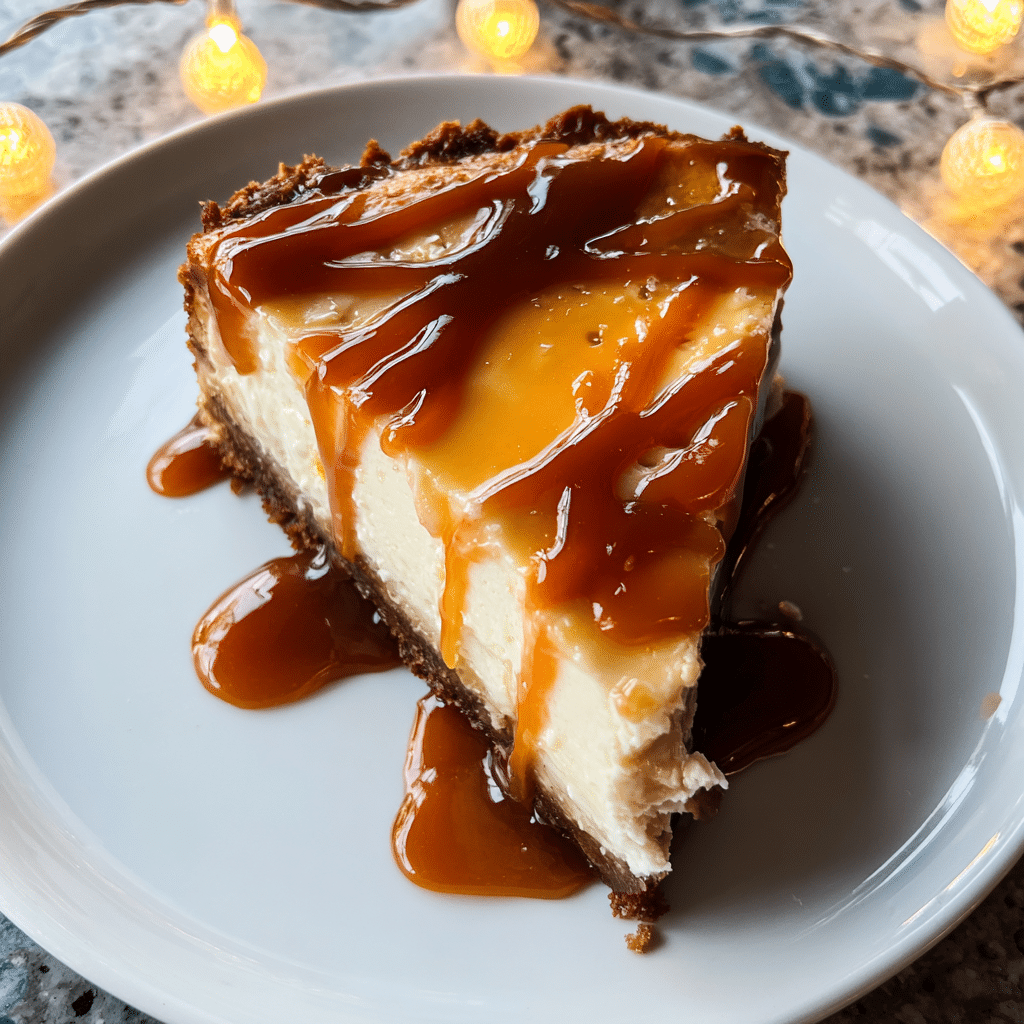 Caramel Apple Cheesecake