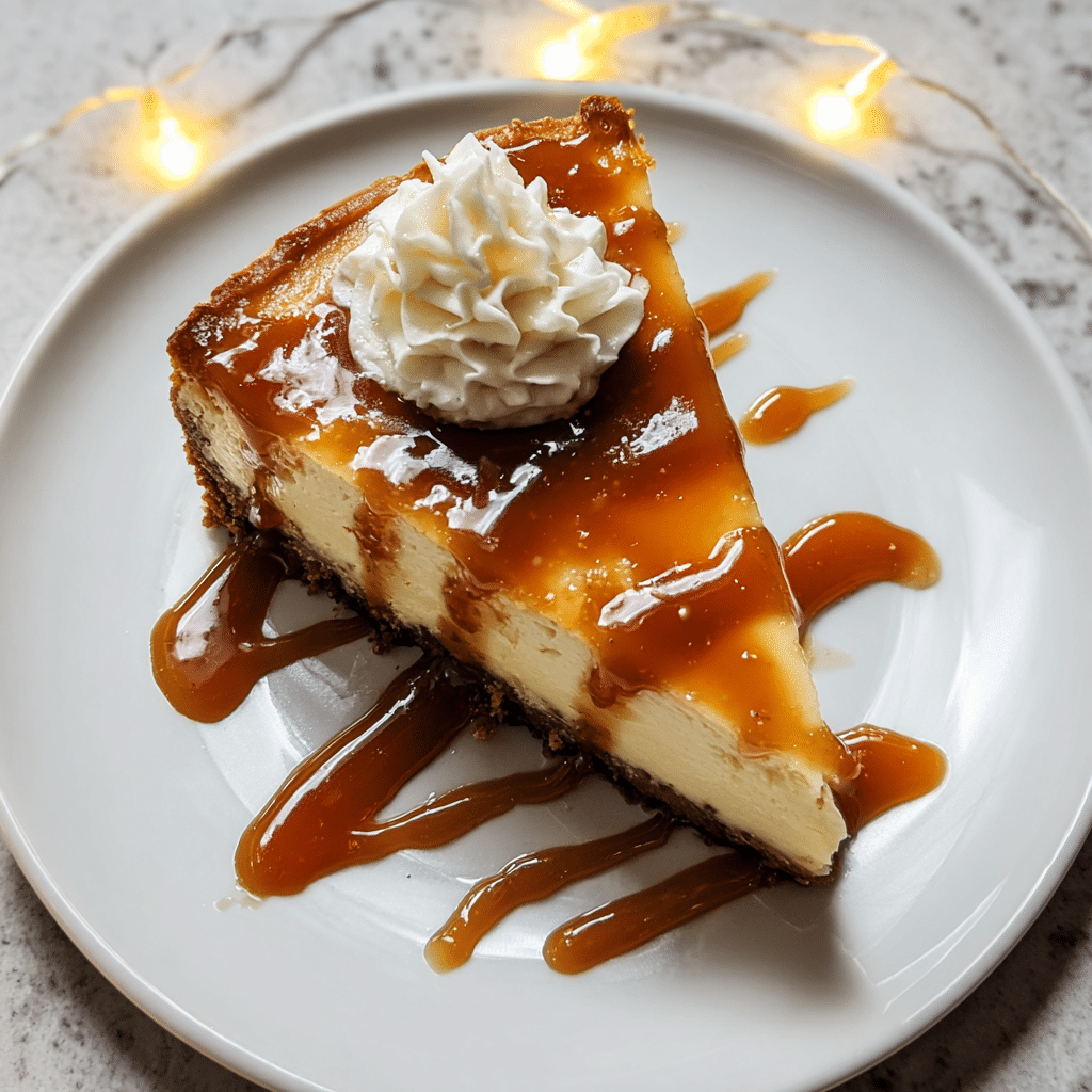 Caramel Apple Cheesecake