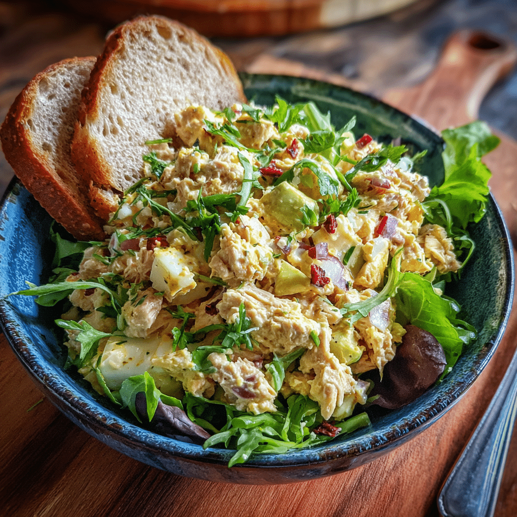 Chickpea Tuna Salad
