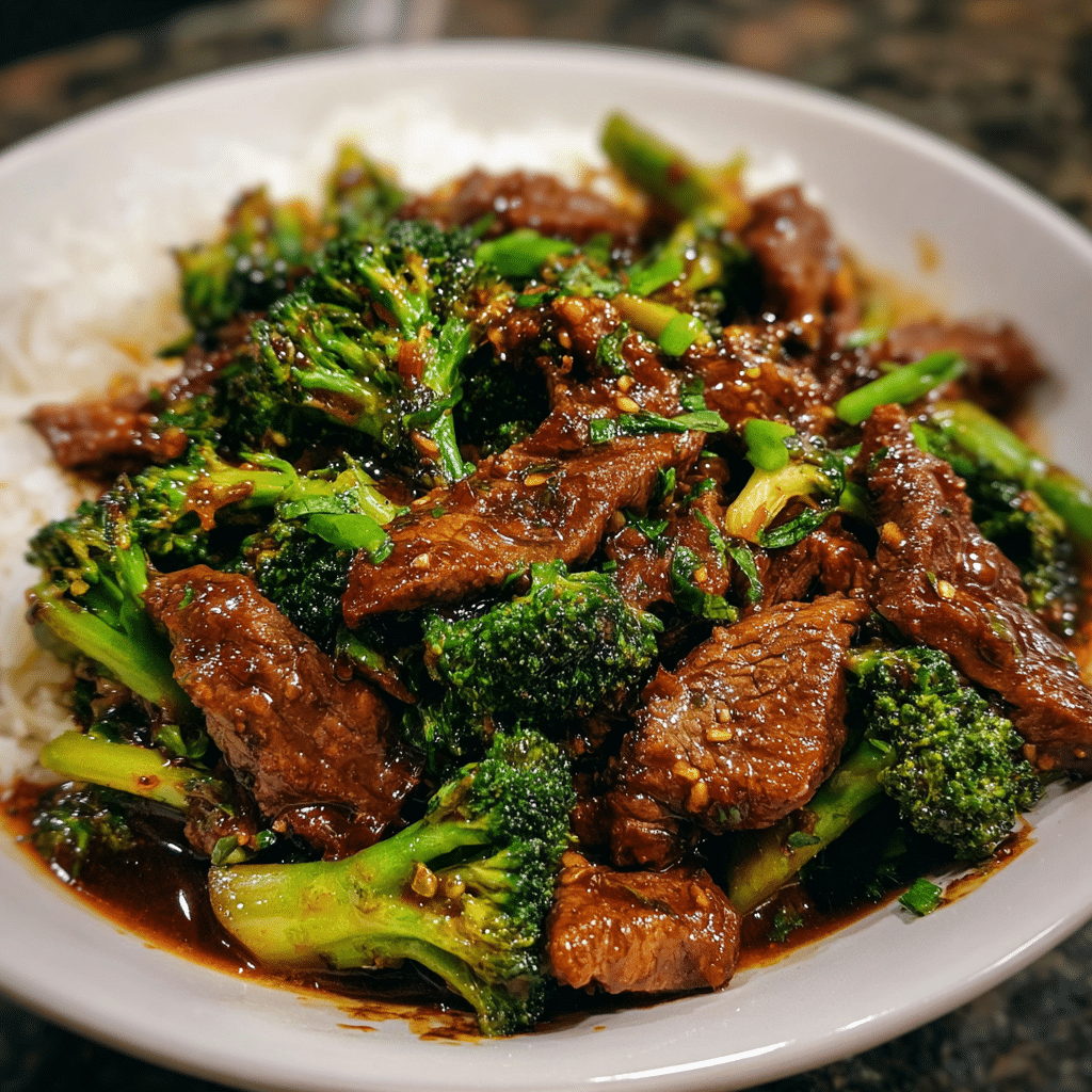 Chinese Beef and Broccoli
