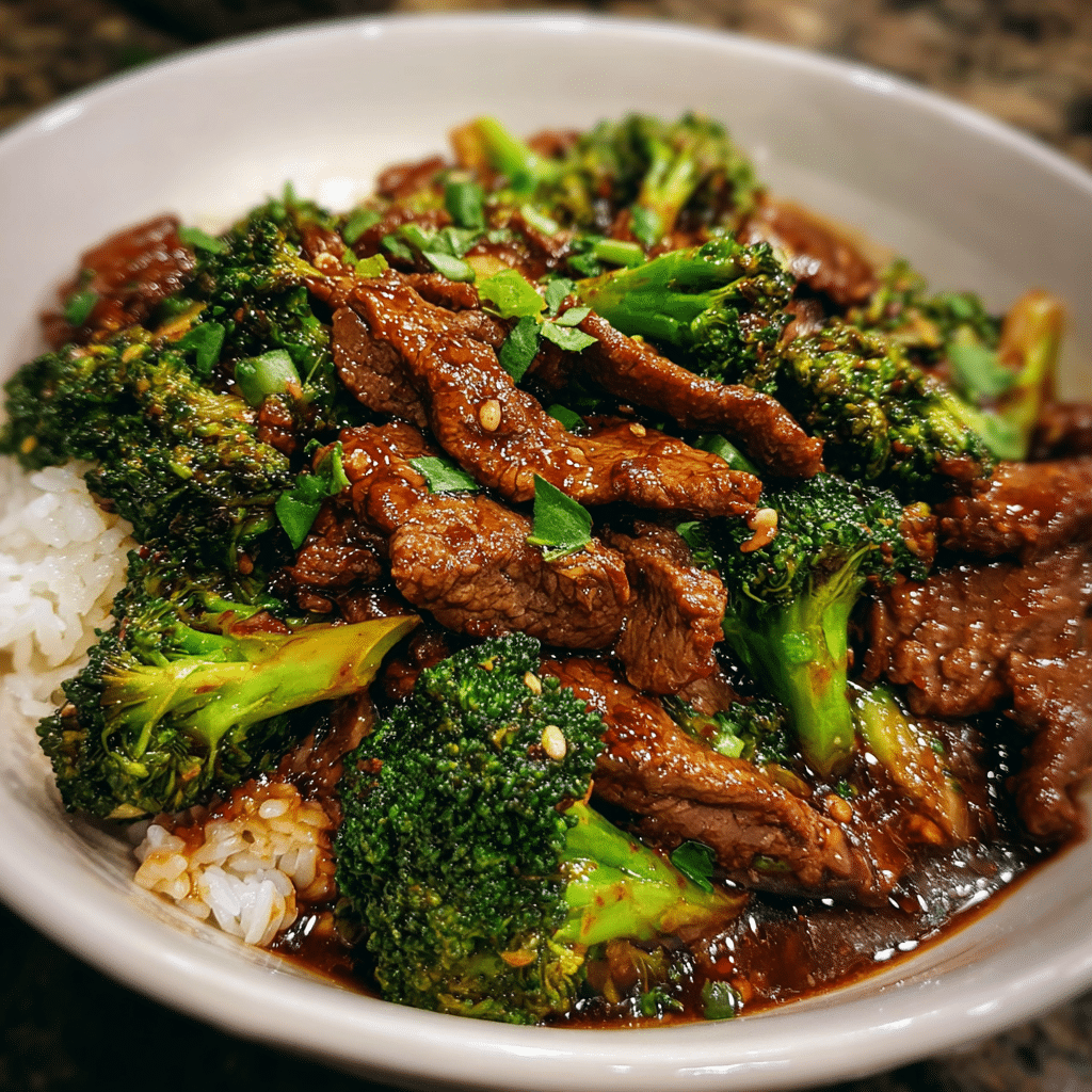 Chinese Beef and Broccoli