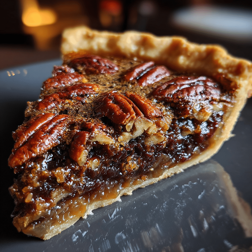 Chocolate Bourbon Pecan Pie