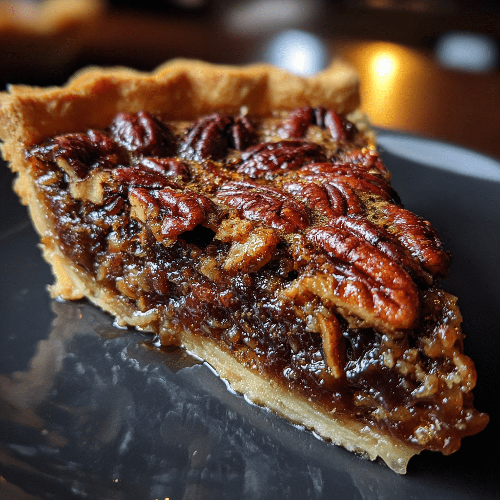 Chocolate Bourbon Pecan Pie