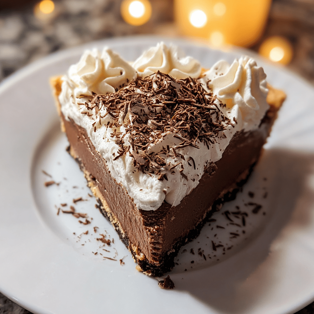 Chocolate Espresso Pie
