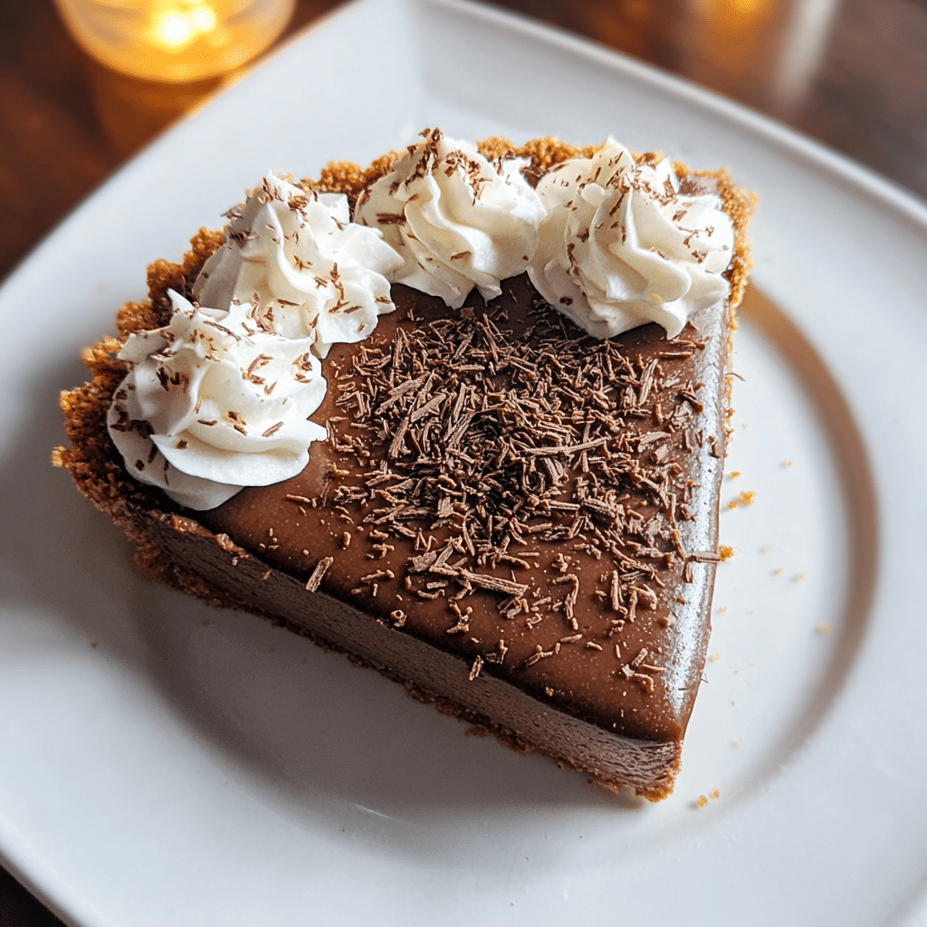 Chocolate Espresso Pie
