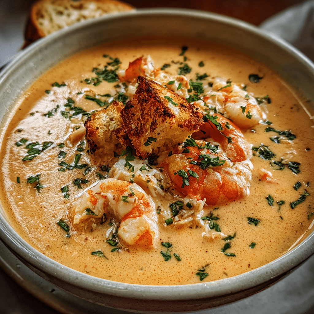 Crab and Shrimp Seafood Bisque