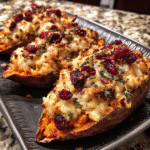 Cranberry Apple Sweet Potatoes