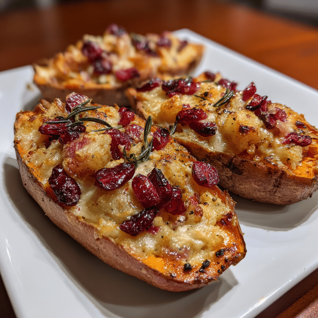 Cranberry Apple Sweet Potatoes