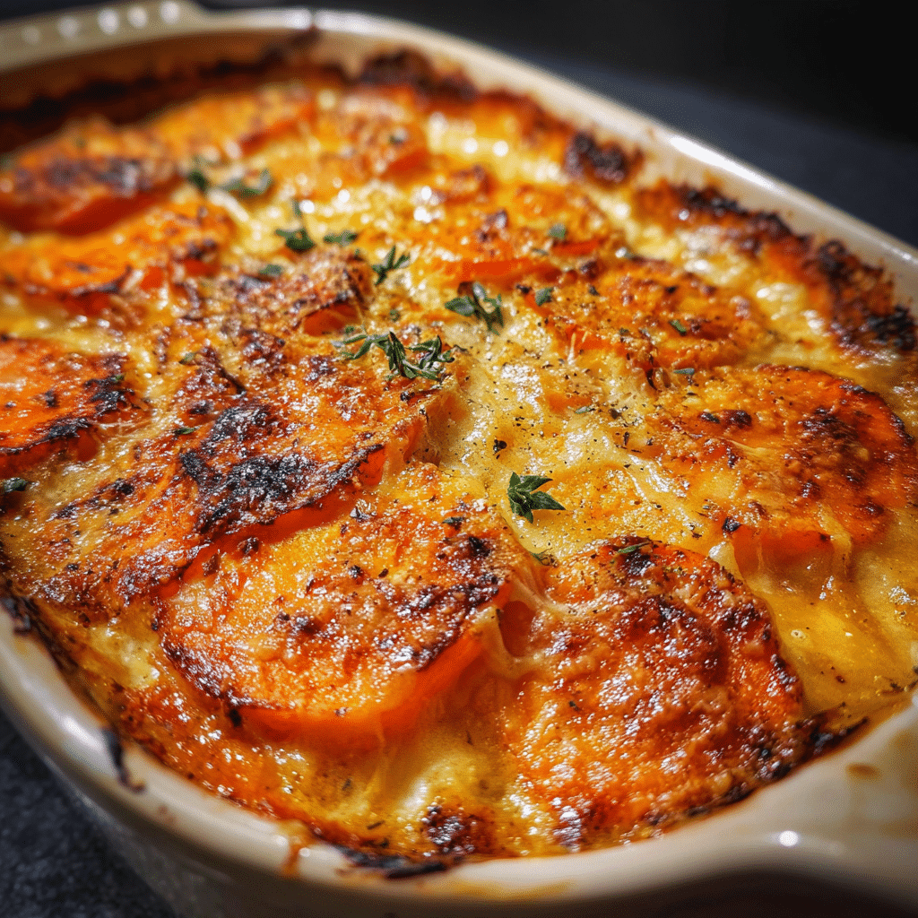 Sweet Potato Gratin