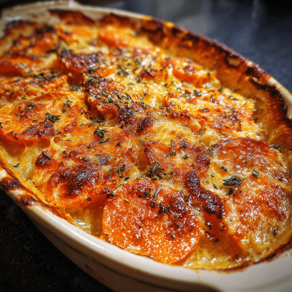 Sweet Potato Gratin