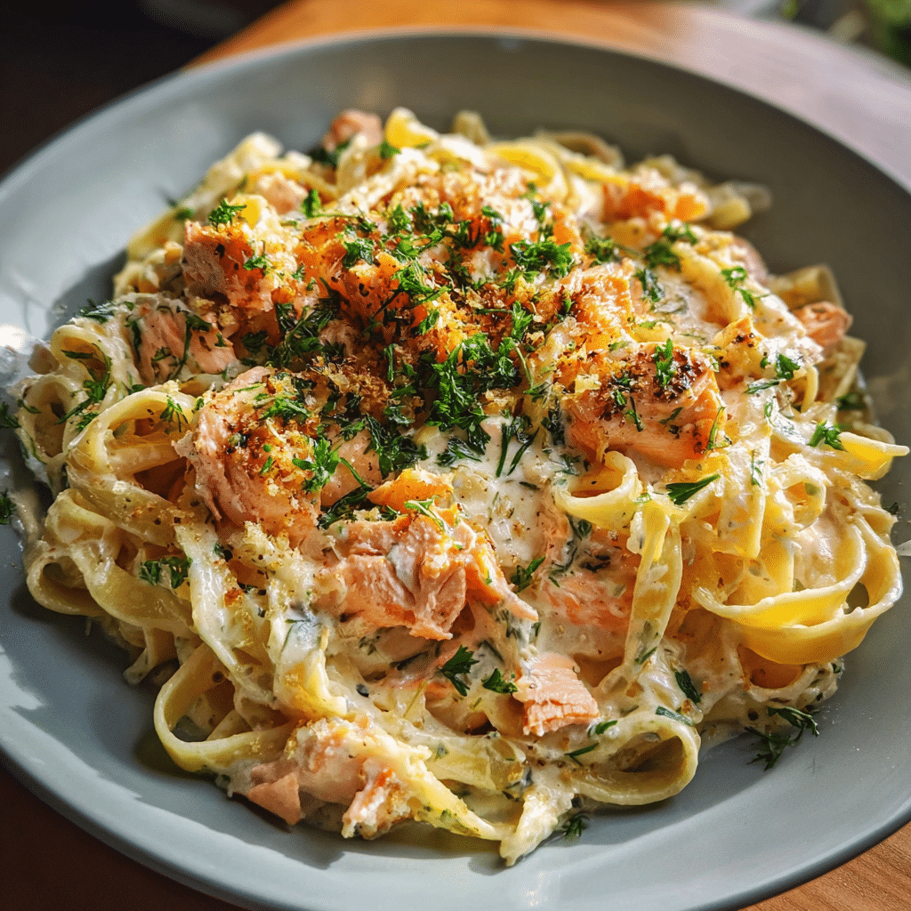 Creamy Salmon Pasta