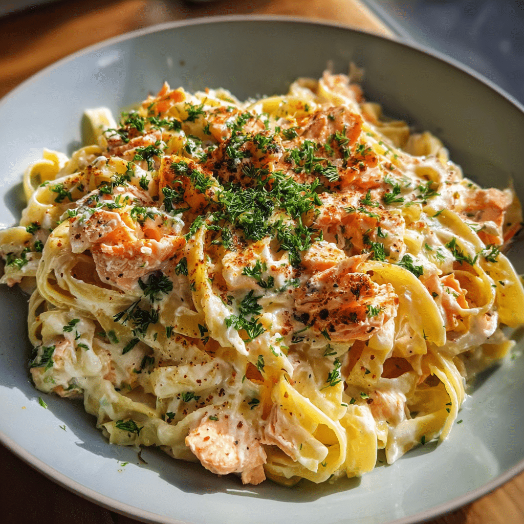 Creamy Salmon Pasta