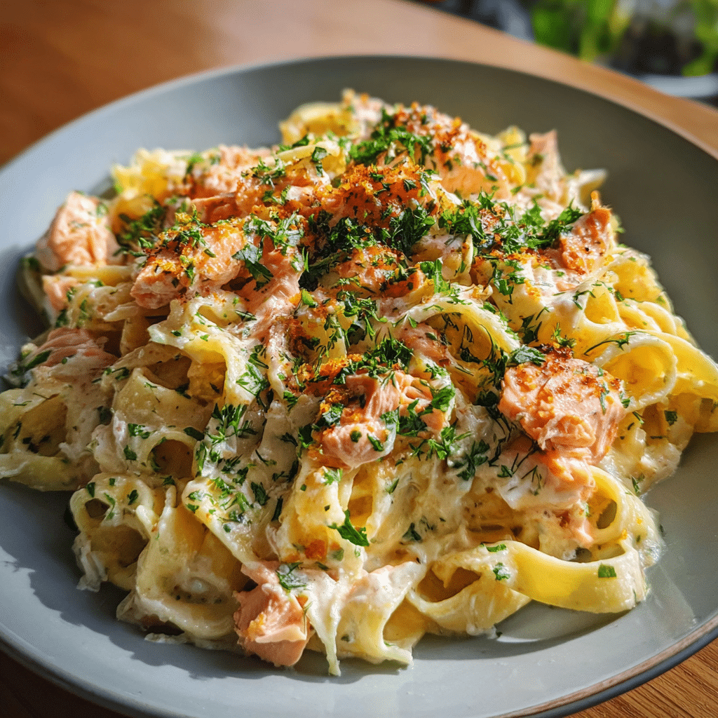 Creamy Salmon Pasta