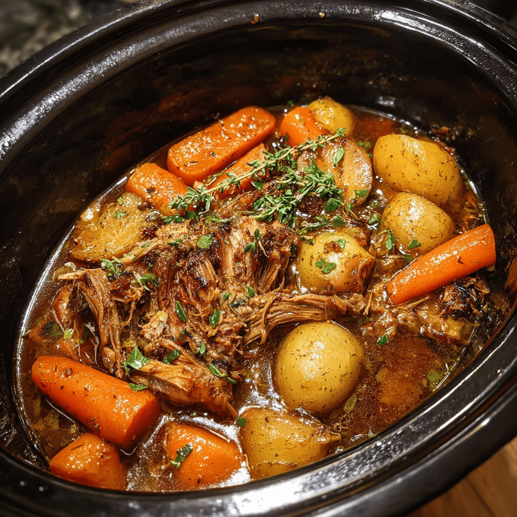 Crockpot Chicken Pot Roast