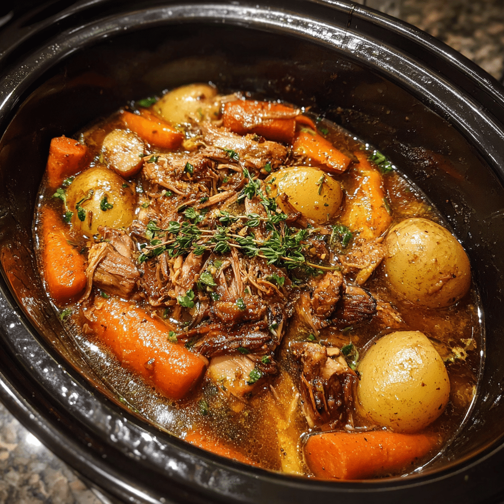 Crockpot Chicken Pot Roast