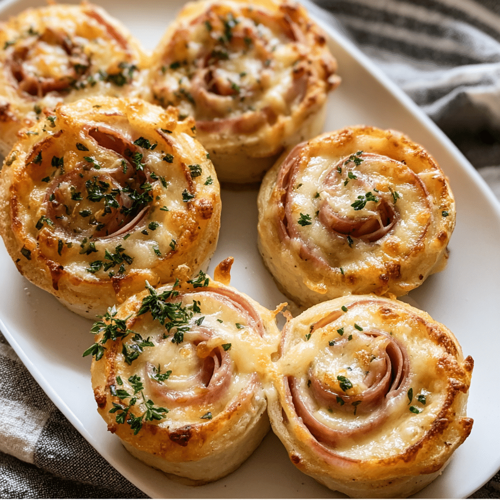 Ham and Cheese Pinwheels