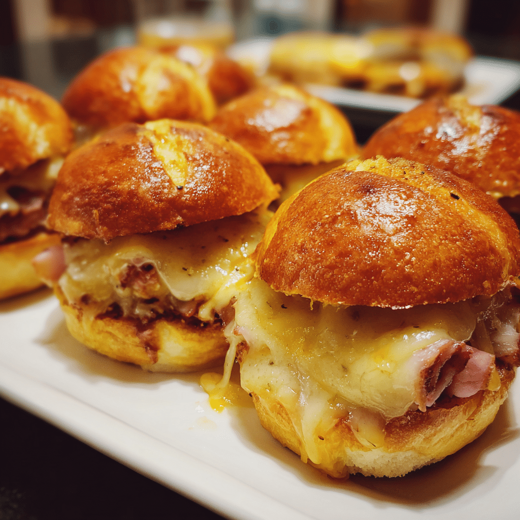 Ham and Cheese Sliders