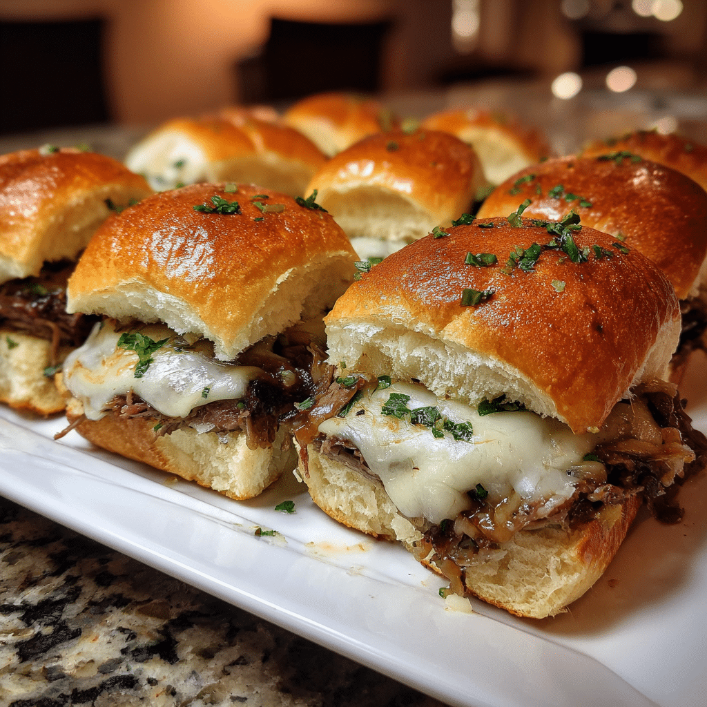 Philly Cheesesteak Sliders