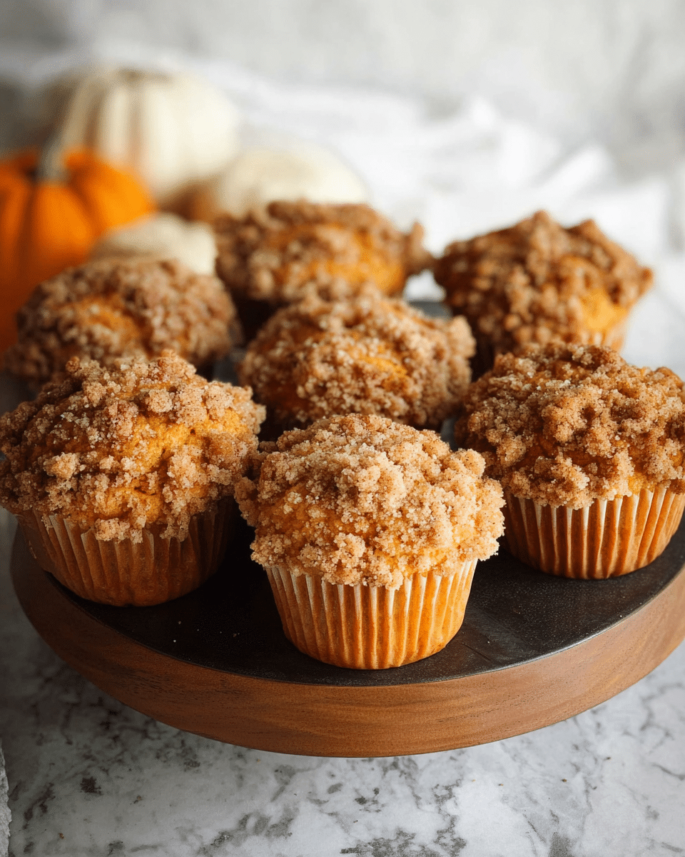 Pumpkin Streusel Muffins
