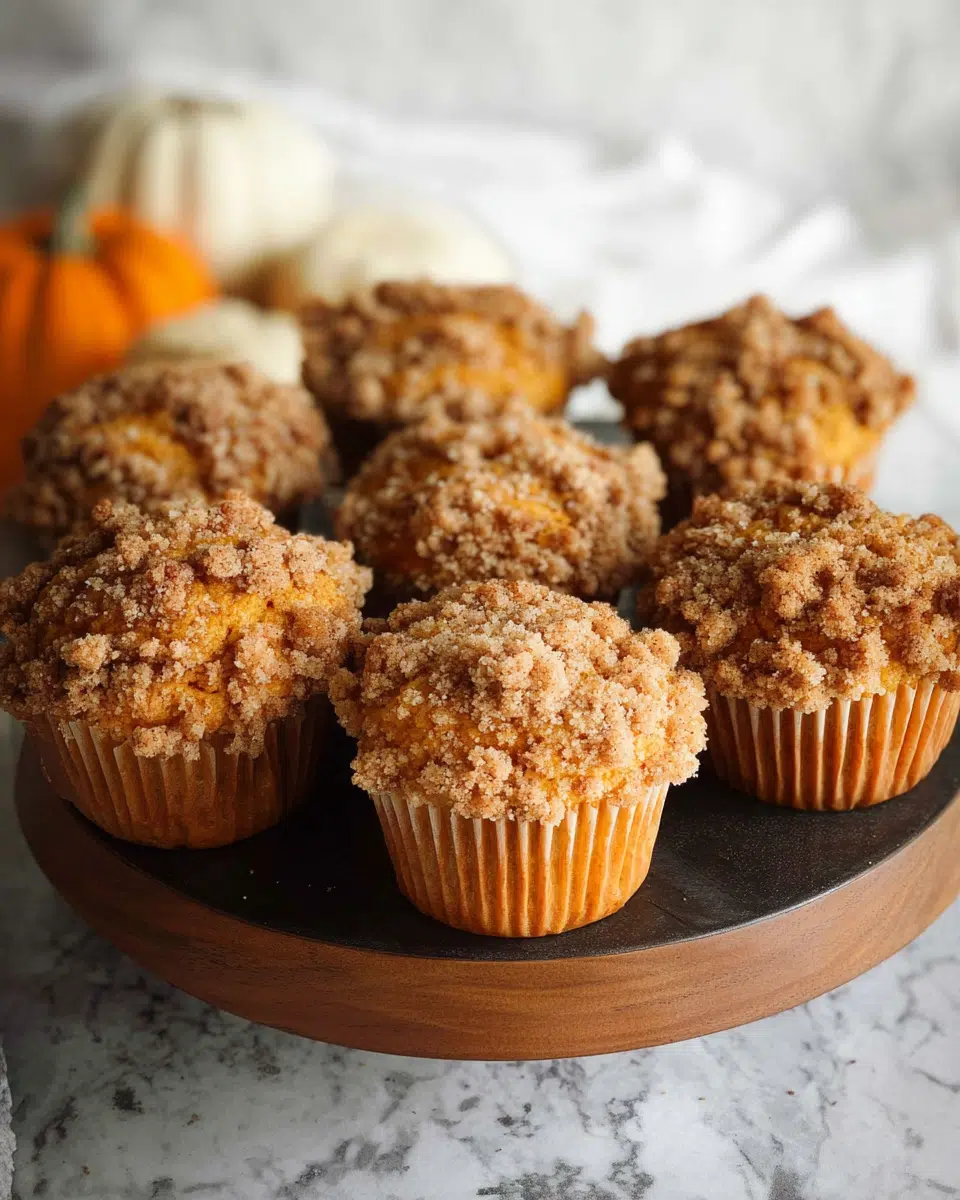 Pumpkin Streusel Muffins