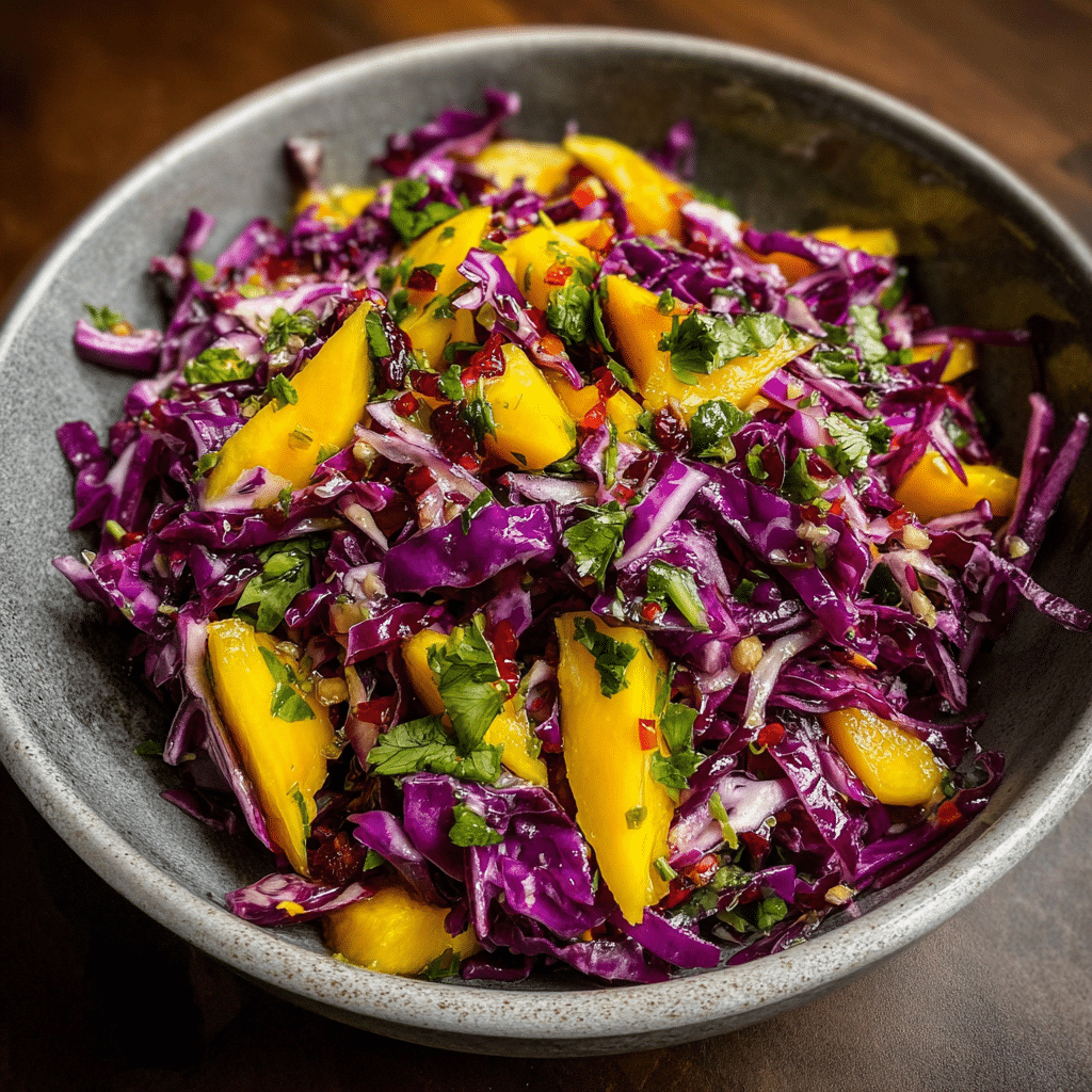 Purple Cabbage Slaw