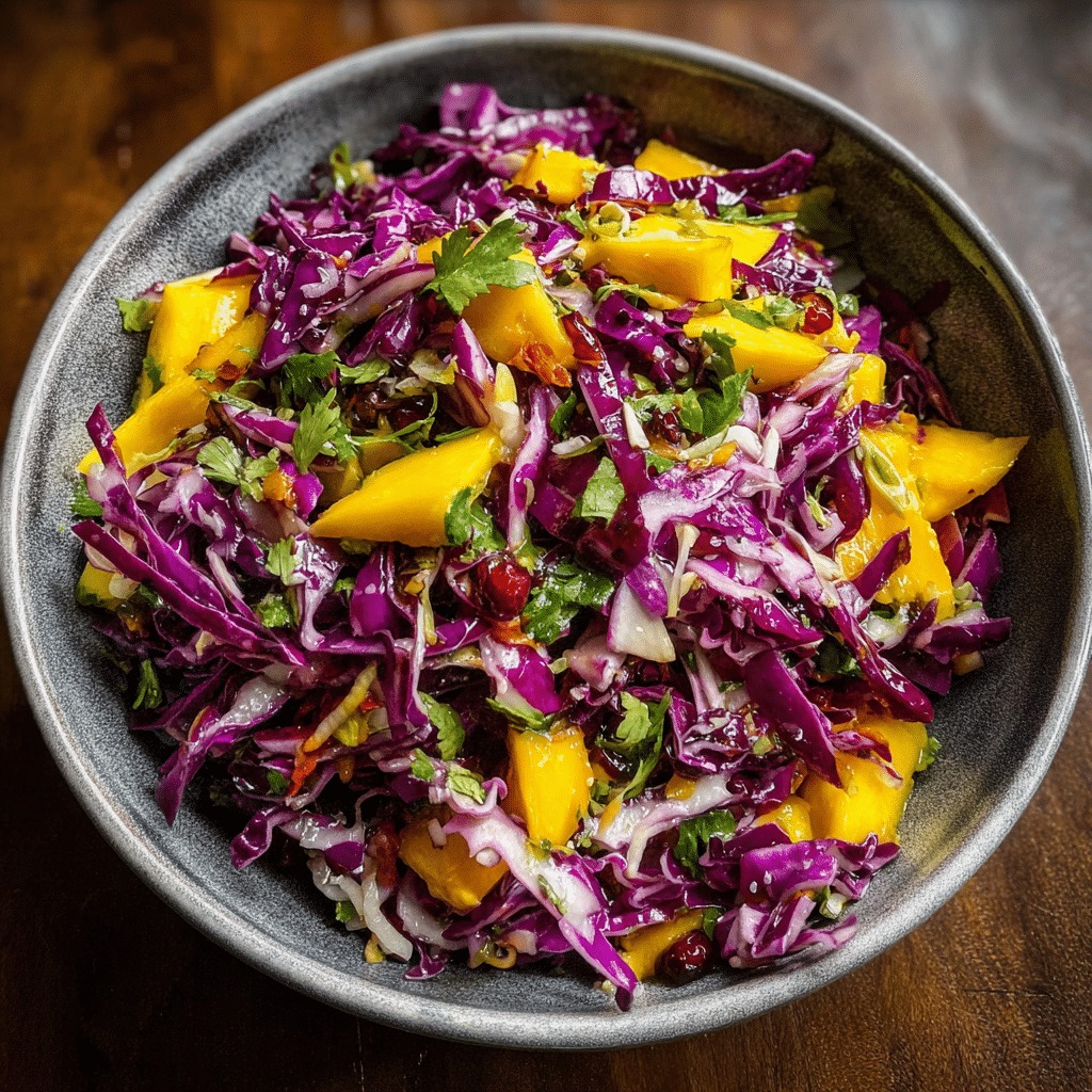 Purple Cabbage Slaw