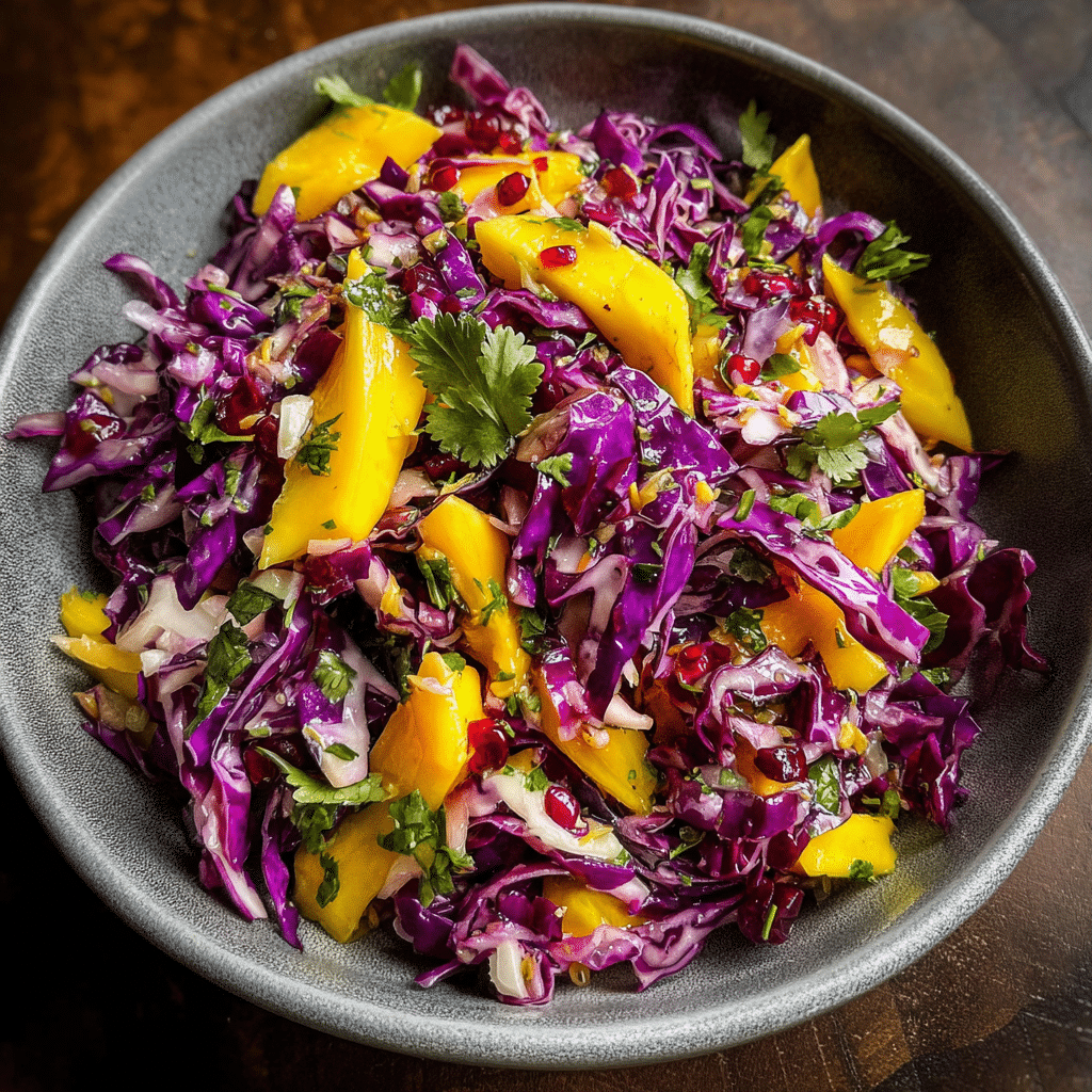 Purple Cabbage Slaw