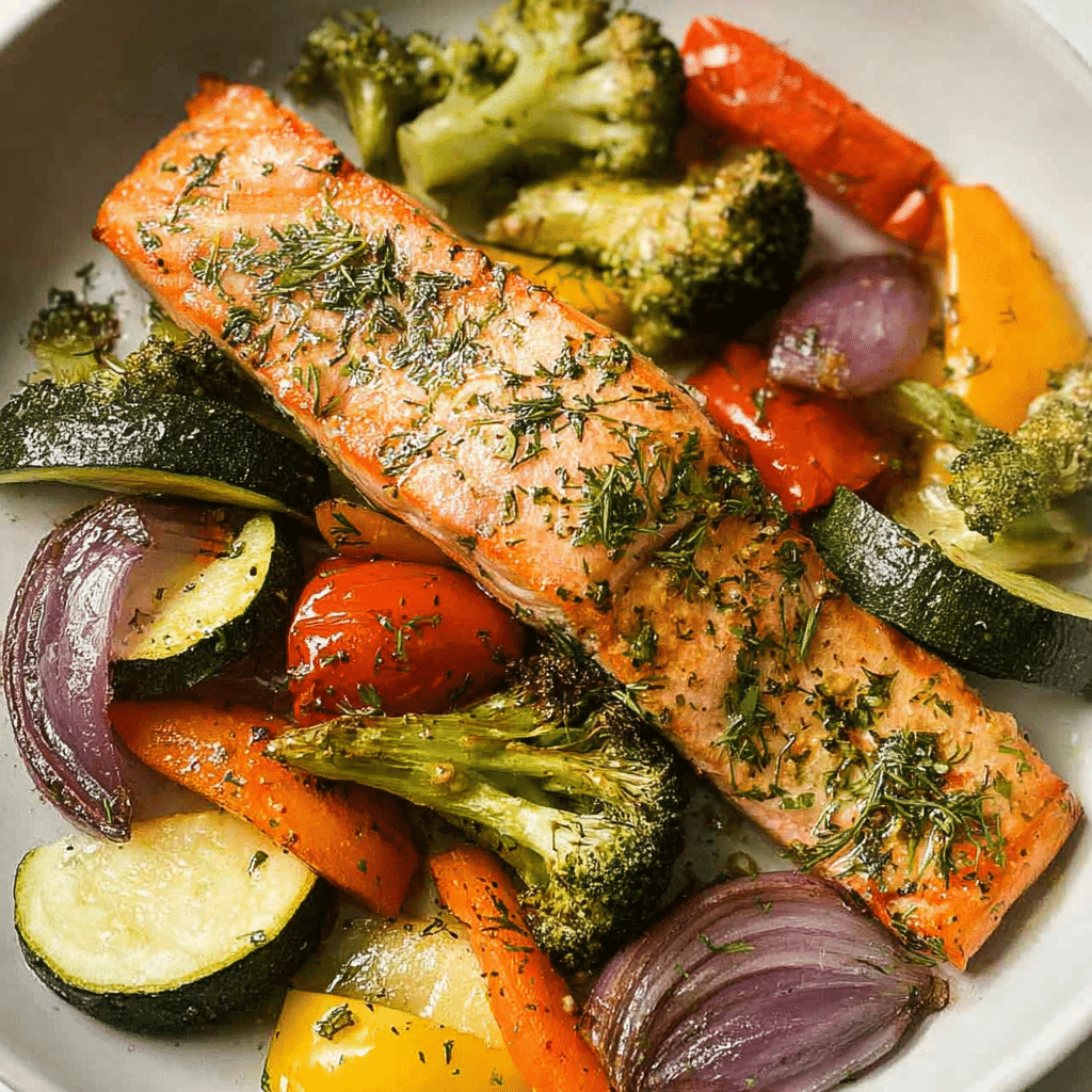 Salmon with Vegetables
