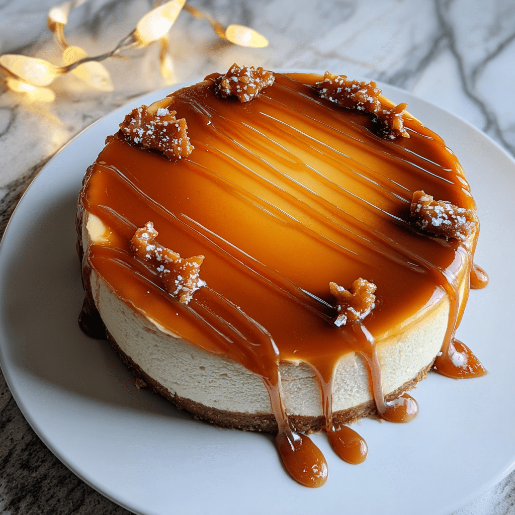 Salted Caramel Cheesecake