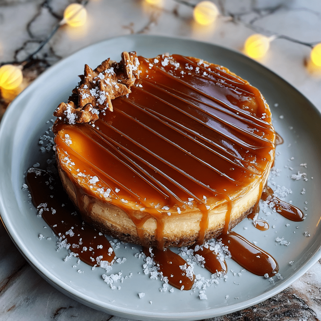 Salted Caramel Cheesecake