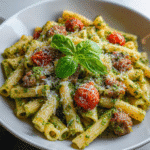Sausage Pesto Pasta