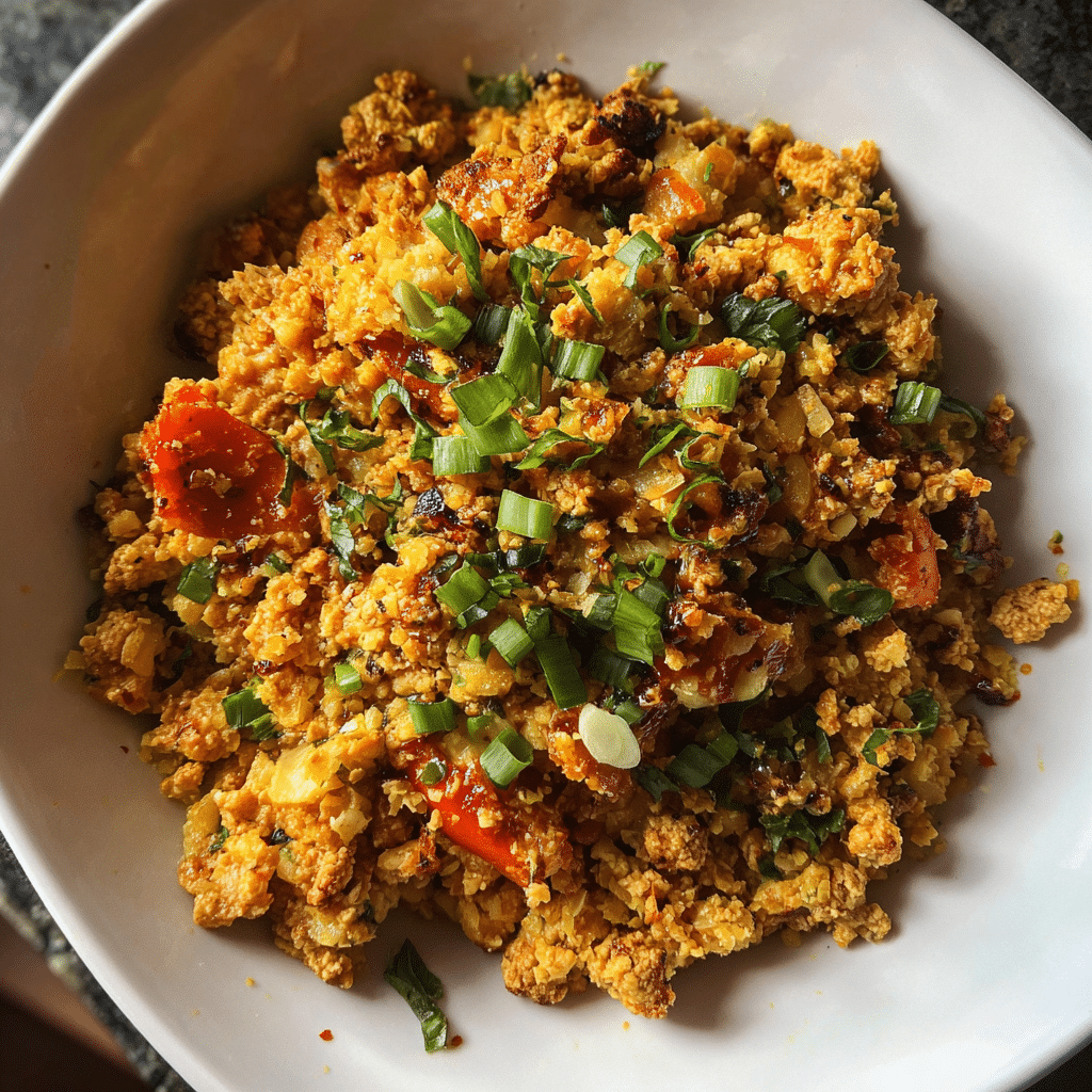 Spicy Turkey Cauliflower Rice