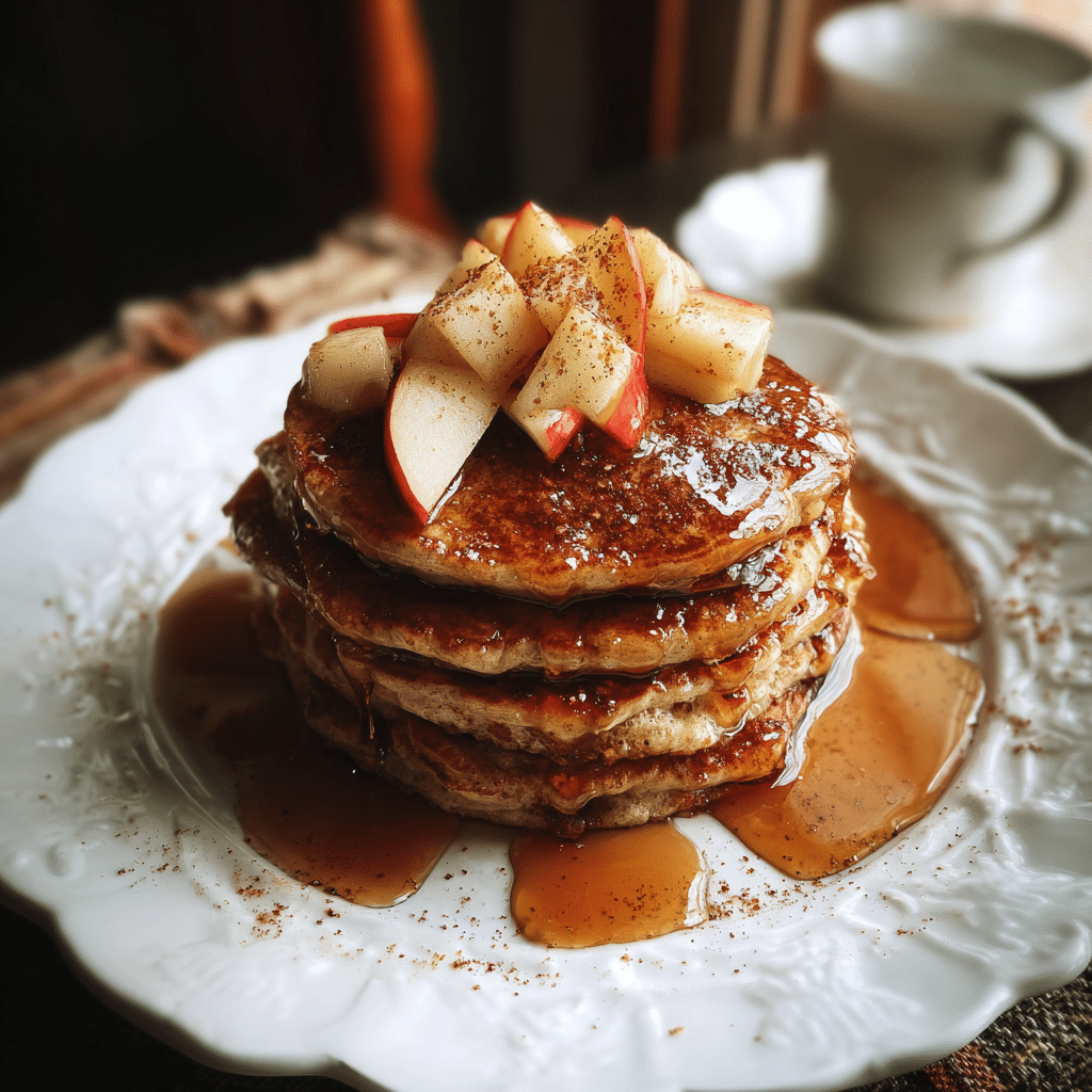 Apple Cinnamon Cottage Cheese Pancakes: A Protein-Packed Breakfast Treat