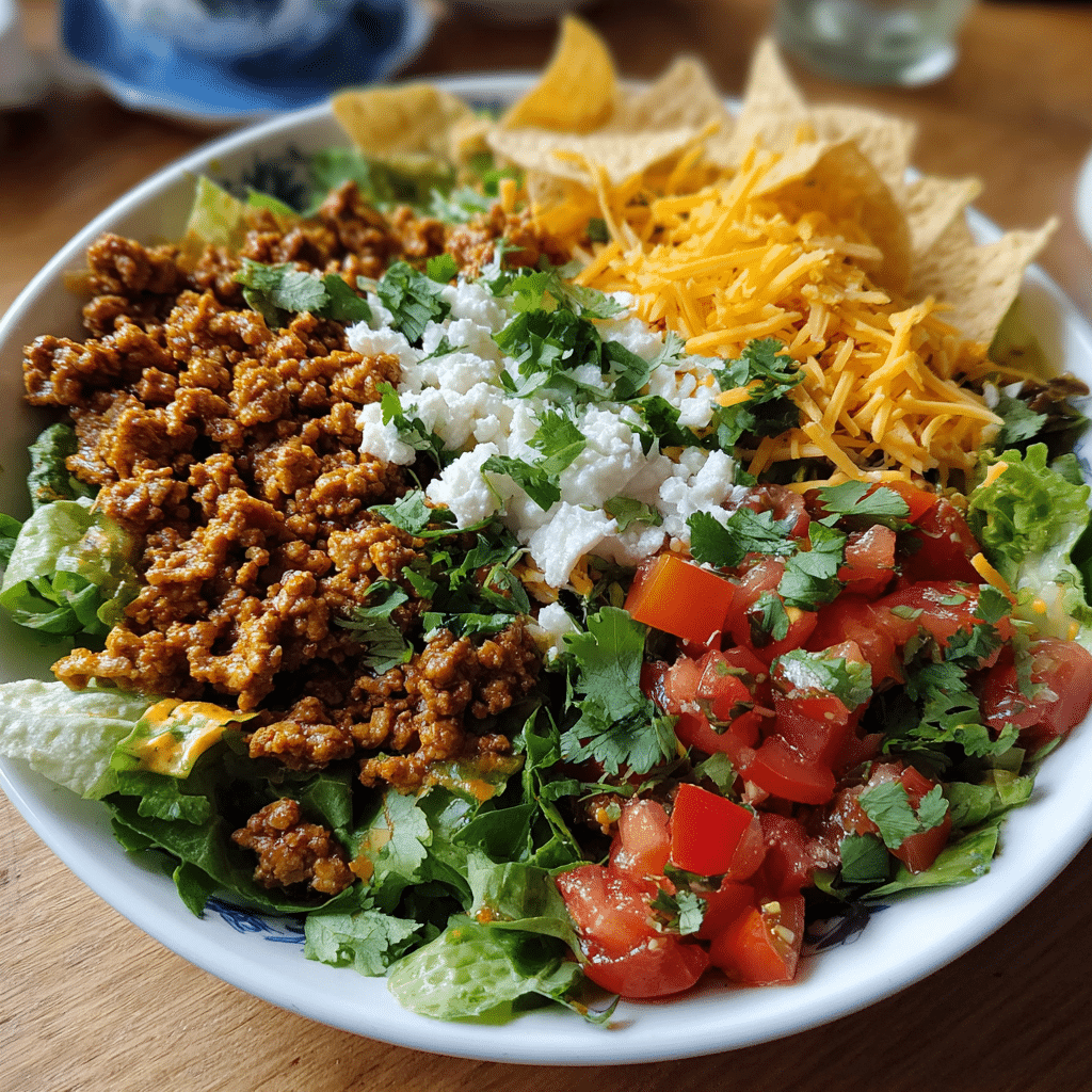 Turkey Taco Salad (29g Protein)
