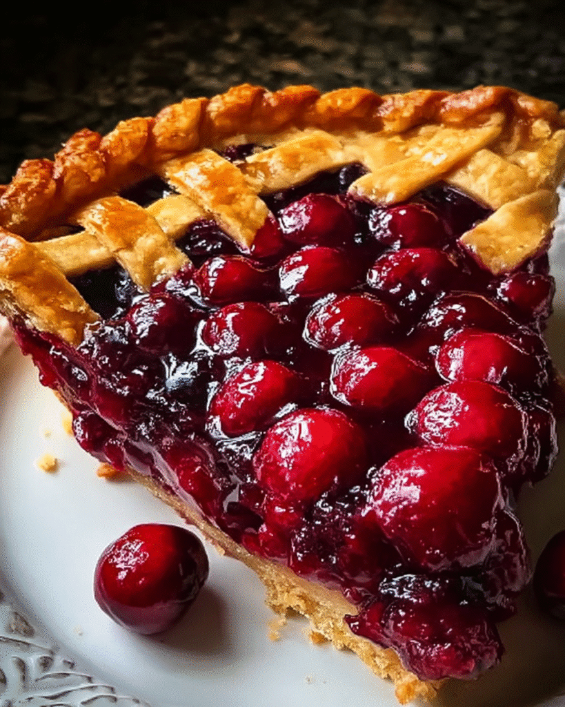 Cherry Cranberry Pie: The Ultimate Holiday Dessert Delight